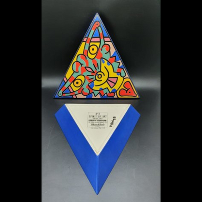 Villeroy & Boch Keith Haring: Box / Deckeldose, dreieckig, TriBeCa - mit Zertifikat Villeroy & Boch (7120816636041)