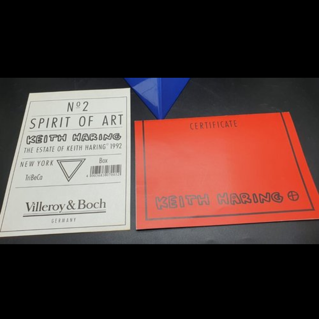Villeroy & Boch Keith Haring: Box / Deckeldose, dreieckig, TriBeCa - mit Zertifikat Villeroy & Boch (7120816636041)