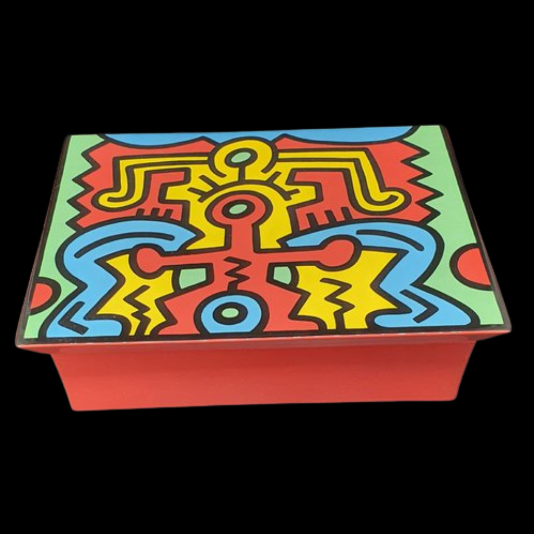 Villeroy & Boch Keith Haring: Box / Deckeldose, viereckig, SoHo mit Zertifikat Villeroy & Boch (7120816603273)