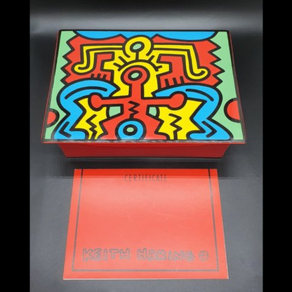 Villeroy & Boch Keith Haring: Box / Deckeldose, viereckig, SoHo mit Zertifikat Villeroy & Boch (7120816603273)