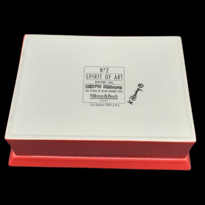 Villeroy & Boch Keith Haring: Box / Deckeldose, viereckig, SoHo mit Zertifikat Villeroy & Boch (7120816603273)