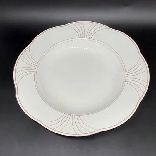 Villeroy & Boch Palatino: Suppenteller / tiefer Teller (rotes Dekor) Villeroy & Boch (7121068621961)