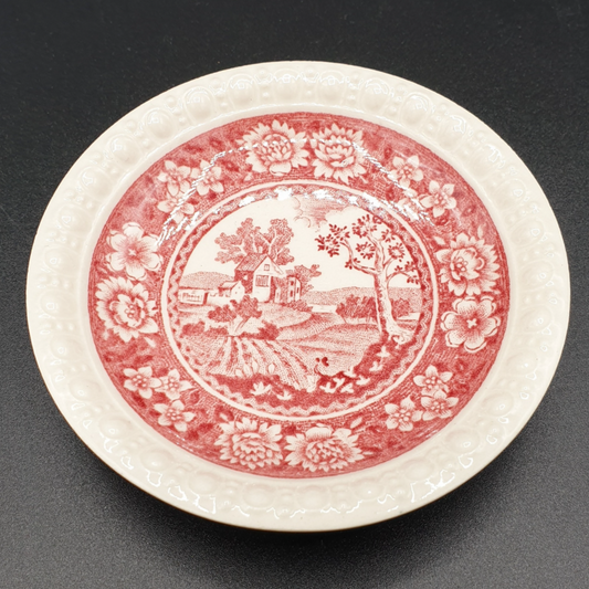 Villeroy & Boch Rusticana rot: Teebeutelablage / kleines Tellerchen / Zuckerschale Villeroy & Boch (7121112498313)