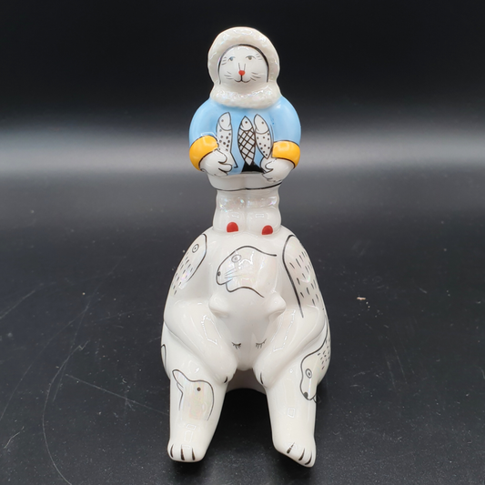 Villeroy & Boch Benedikt & Friends: Eisbär mit Katzenkind - OVP Villeroy & Boch (7120781082761)