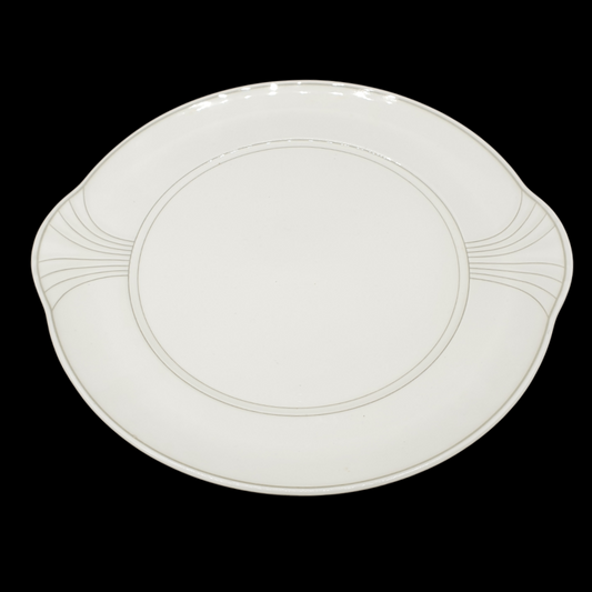 Villeroy & Boch Piano: Kuchenplatte / Tortenplatte mit Griffen - neuwertig Villeroy & Boch (7120970023049)