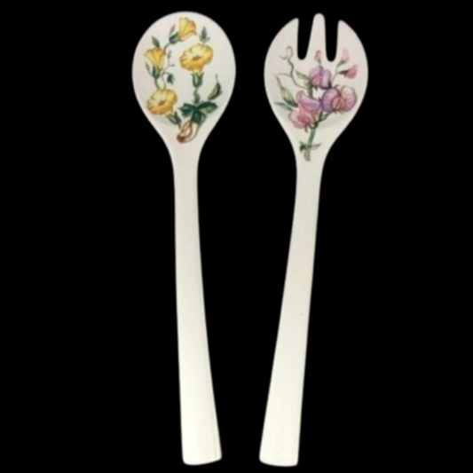Villeroy & Boch Botanica: Salatbesteck aus Porzellan (2-teilig) - neuw. Villeroy & Boch (7121093820553)