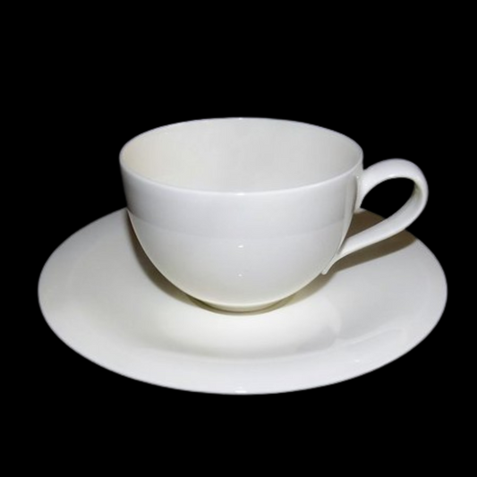 Villeroy & Boch New Cottage Basic: Kaffeetasse / Tasse mit Unterteller - neu Villeroy & Boch (7120893542537)