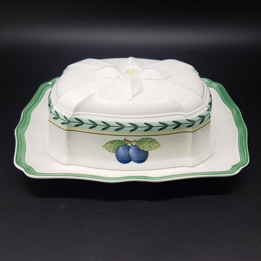 Villeroy & Boch French Garden: Butterdose Fleurence, zweiteilig (s. Beschreibung) Villeroy & Boch (7121083072649)