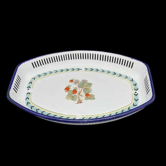 Villeroy & Boch French Garden Roanne: Brotkorb / Schale Emaille - Blech (siehe Beschreibung) Villeroy & Boch (7120879648905)