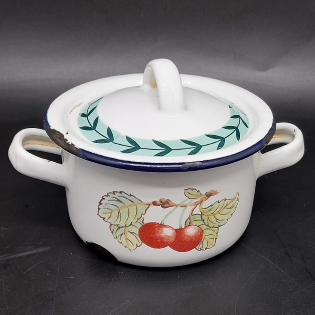 Villeroy & Boch French Garden Roanne: Kochtopf / Topf mit Deckel 9,5 cm  Emaille (siehe Beschreibg) Villeroy & Boch (7120983392393)
