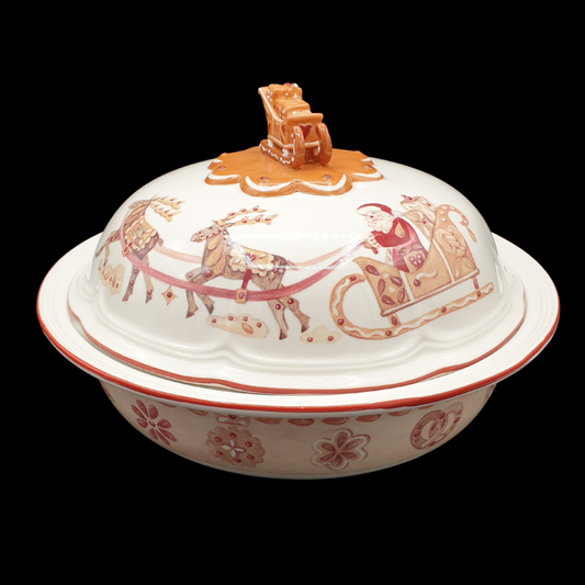 Villeroy & Boch Ginger Charm: Gebäckdose / Gebäckschale / Schüssel mit Deckel - neu Villeroy & Boch (7120955801737)
