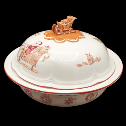 Villeroy & Boch Ginger Charm: Gebäckdose / Gebäckschale / Schüssel mit Deckel - neu Villeroy & Boch (7120955801737)