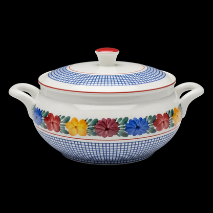 Villeroy & Boch Goslar: Terrine / Suppenterrine / Schüssel mit Deckel - 19 cm Porzellanladen.online (7120772726921)