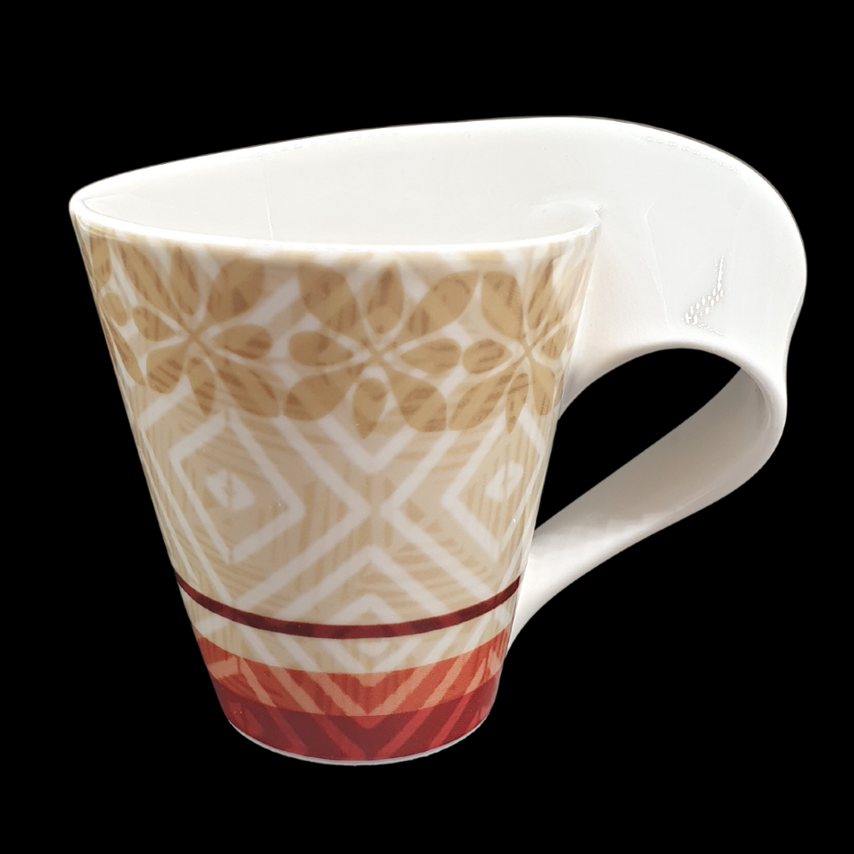 Villeroy & Boch New Wave: Kaffeebecher / Henkelbecher Okavango - neu Villeroy & Boch (7120720855177)