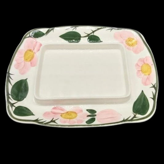 Villeroy & Boch Wildrose: Butterdosenunterteil / Unterteil Butterdose Villeroy & Boch (7120811786377)