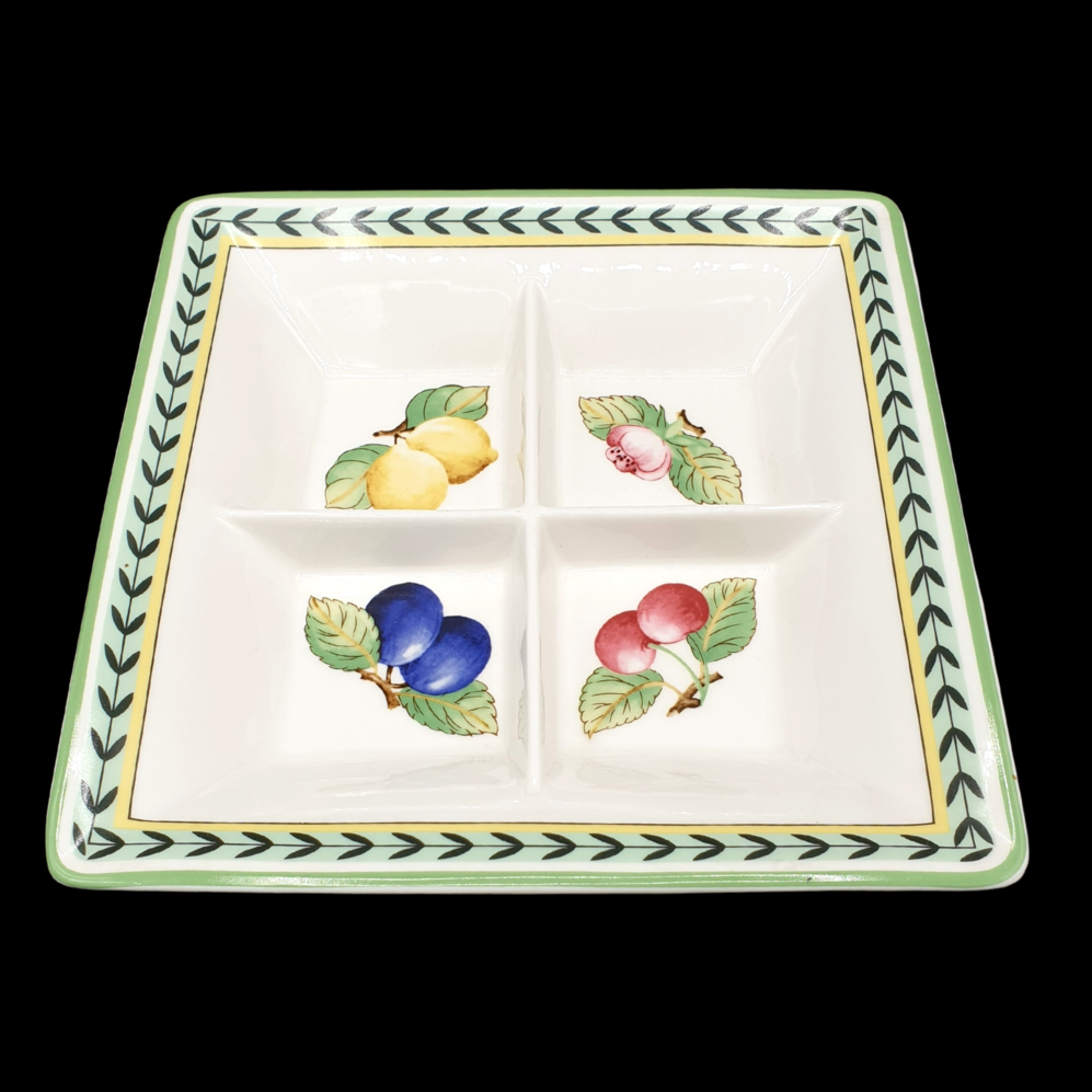 Villeroy & Boch French Garden: Anbietschale mit Einteilungen / Schale Villeroy & Boch (7121083039881)