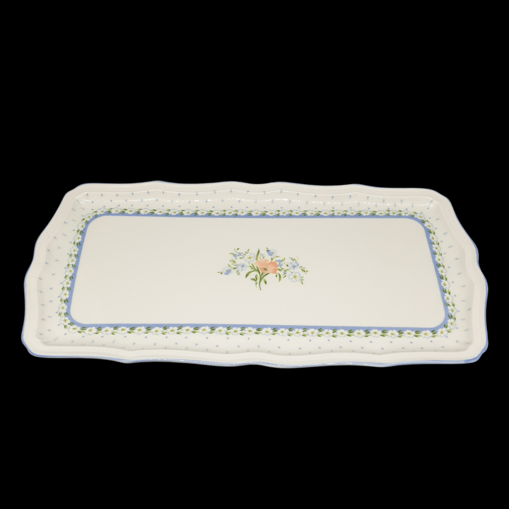 Villeroy & Boch Romantica: Königskuchenplatte / Stollenplatte / Platte Villeroy & Boch (7120915136649)