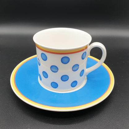 Villeroy & Boch Twist Anna: Frühstückstasse / Tasse mit Unterteller Porzellanladen.online (7120836788361)