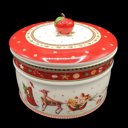 Villeroy & Boch Winter Bakery Delight: Gebäckdose / Keksdose mit Deckel Villeroy & Boch (7120984932489)