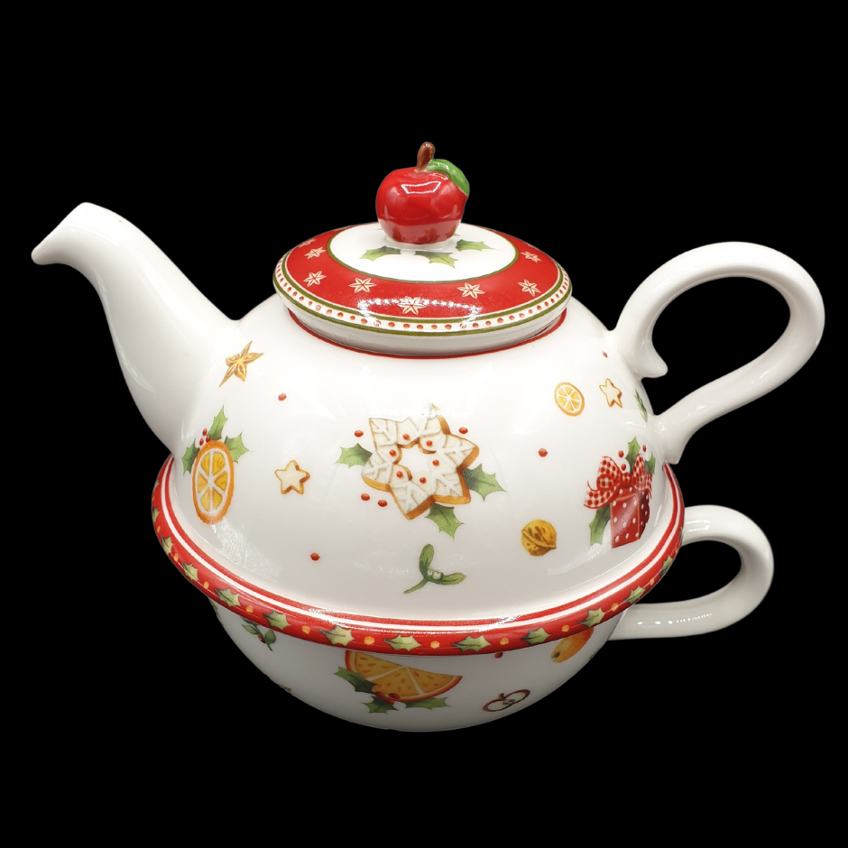 Villeroy & Boch Toys Delight / Winter bakery: Tea for one / Teekanne mit Tasse - neu Villeroy & Boch (7121096343689)