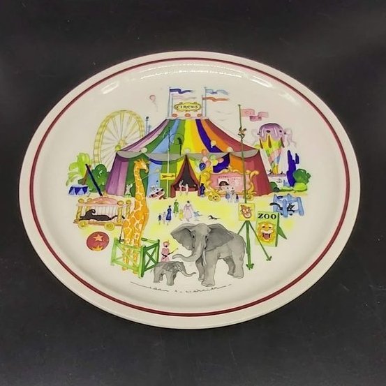 Villeroy & Boch Le Cirque: Wandteller / Teller - ca 24 cm (Nr. 2 - Circus) Villeroy & Boch (7121011409033)