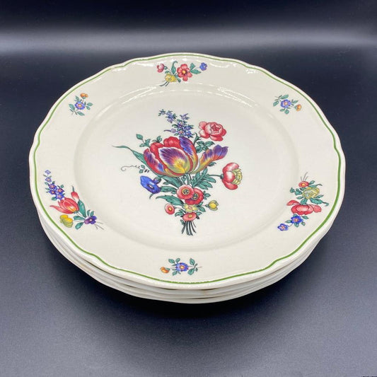 Villeroy & Boch Alt Strassburg: 4 x Suppenteller / tiefer Teller (Beschreibung) Villeroy & Boch (7120772038793)