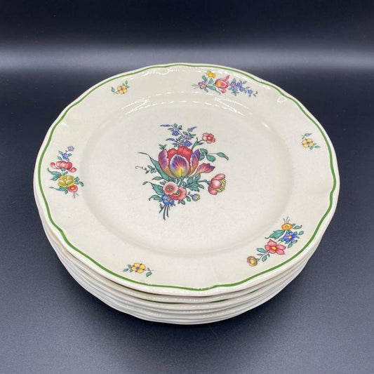 Villeroy & Boch Alt Strassburg: 4 x Speiseteller / flacher Teller  ca. 25 cm (Beschreibung) Villeroy & Boch (7120772137097)