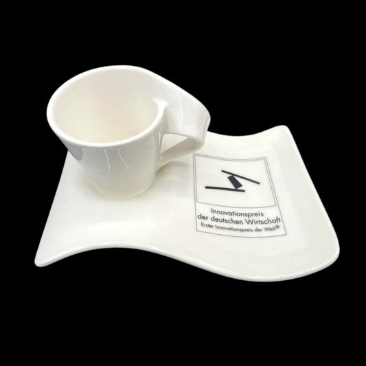 Villeroy & Boch New Wave: Mokkatasse / Tasse mit Unterteller "Innovationspreis" Villeroy & Boch (7121082187913)