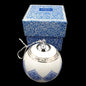 Villeroy & Boch Azurea Noel: Christbaumkugel / Weihnachtskugel - OVP - Beschreibung (7162395918473)