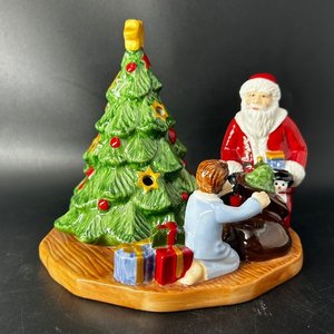 Villeroy & Boch Christmas Toys: Windlicht Bescherung, zweiteilig - neu (8369087873348)