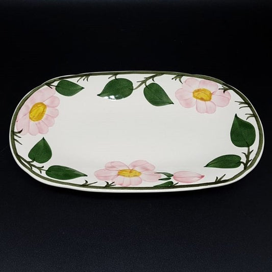 Villeroy & Boch Wildrose: Wurstplatte / Platte - ca 22,5 x 14 cm Villeroy & Boch (7120888922249)