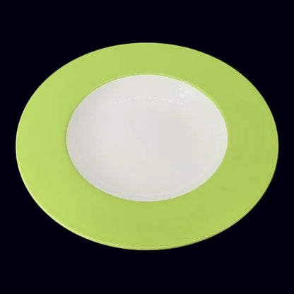 Villeroy & Boch Wonderful World: Suppenteller / tiefer Teller - grün Villeroy & Boch (7121077043337)