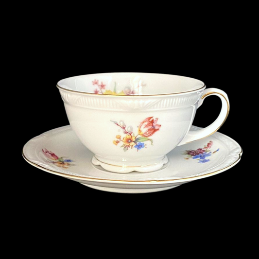 Zeh Scherzer Bavaria: Kaffeetasse / Tasse mit Unterteller - neuwertig Zeh Scherzer Bavaria (7120703651977)