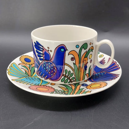 Villeroy & Boch Acapulco: Teetasse / Tasse mit Unterteller - neuer Stempel Villeroy & Boch (7120701390985)