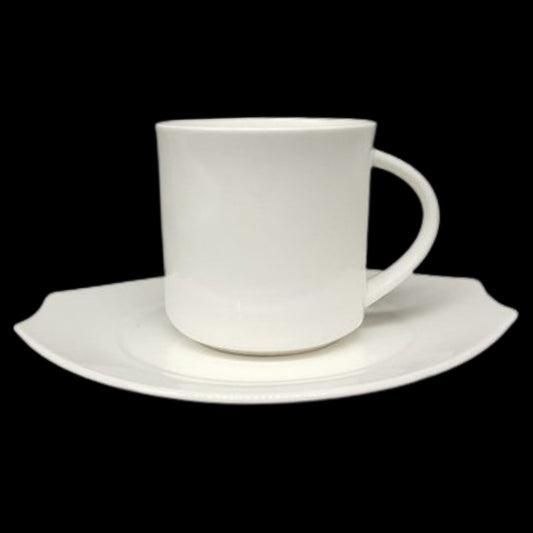 Villeroy & Boch Alba: Kaffeetasse / Tasse mit Unterteller Villeroy & Boch (7120789045385)