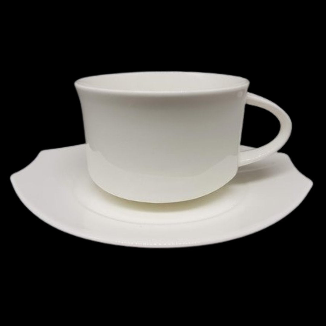 Villeroy & Boch Alba: Teetasse / Tasse mit Unterteller Villeroy & Boch (7120788619401)