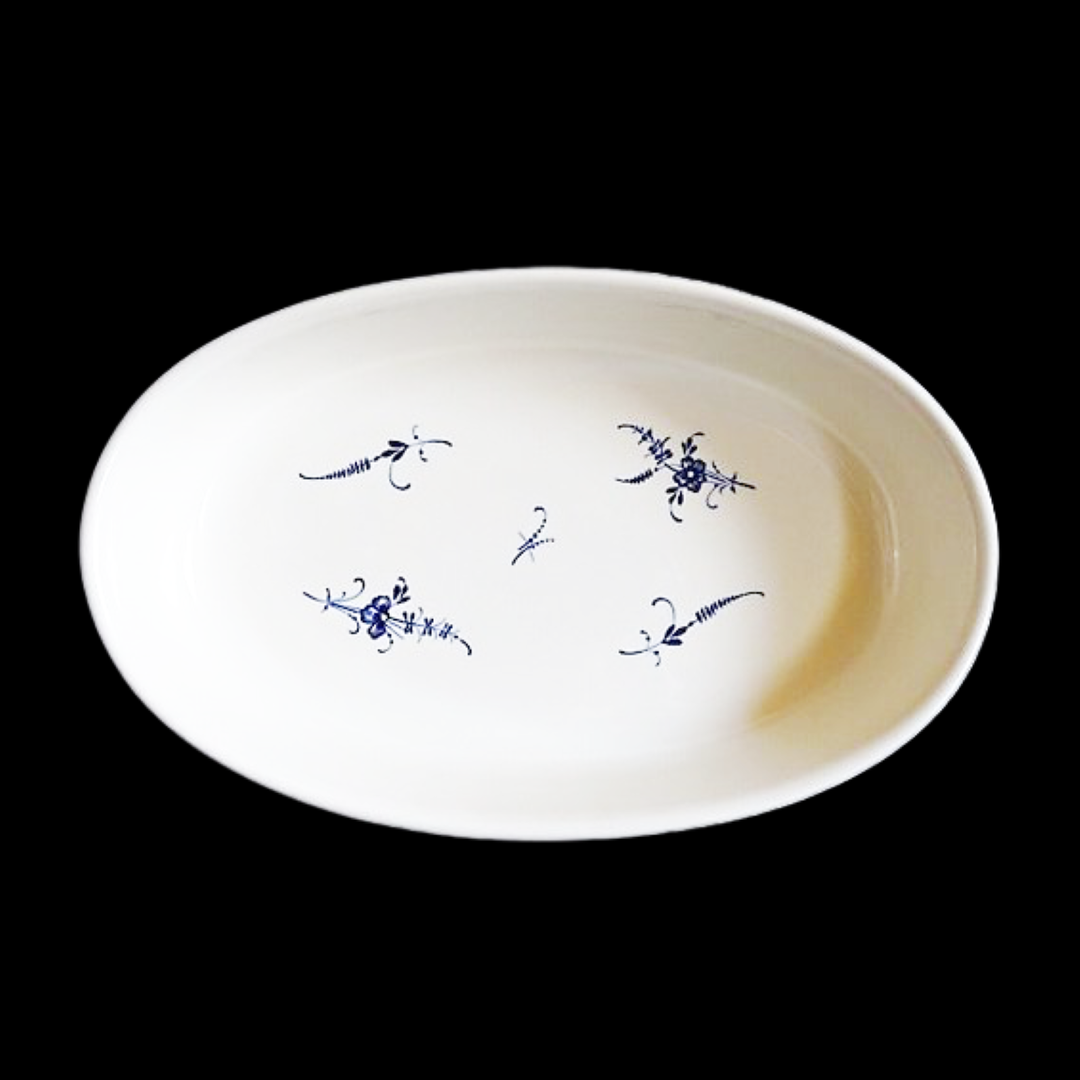 Villeroy & Boch Vieux Luxembourg / Alt Luxemburg: Auflaufform / feuerfeste Form, oval Villeroy & Boch (7120884072585)