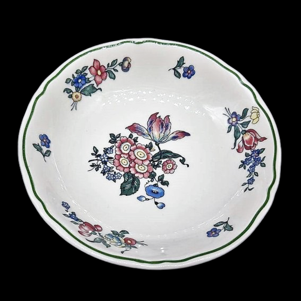 Villeroy & Boch Alt Strassburg: Dessertschale / Dessertschälchen 16 cm Blumenstrauß Villeroy & Boch (7120743923849)