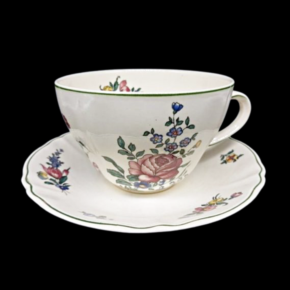 Villeroy & Boch Alt Strassburg: Jumbotasse XXL Rose - riesig - Durchmesser ca 12,5 cm Villeroy & Boch (7120923885705)