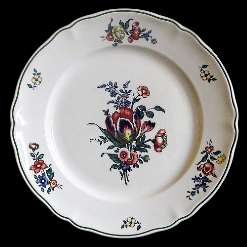 Villeroy & Boch Alt Strassburg: Kuchenteller / Frühstücksteller Tulpe 21cm Villeroy & Boch (7120743465097)