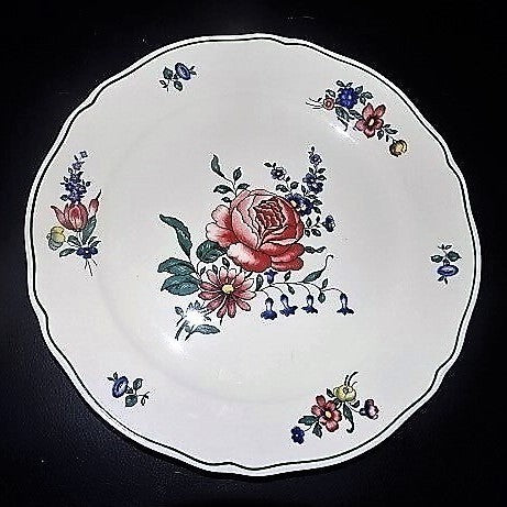 Villeroy & Boch Alt Strassburg: Speiseteller / flacher Teller - Rose 25 cm - gut Villeroy & Boch (7120819880073)