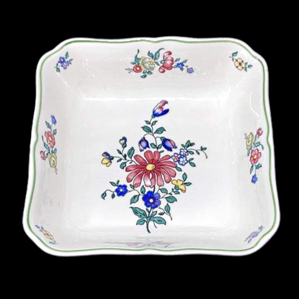 Villeroy & Boch Alt Strassburg: Schüssel, quadratisch - 22 x 22 cm Gänseblümchen (neuer Stempel) vi (7120821452937)