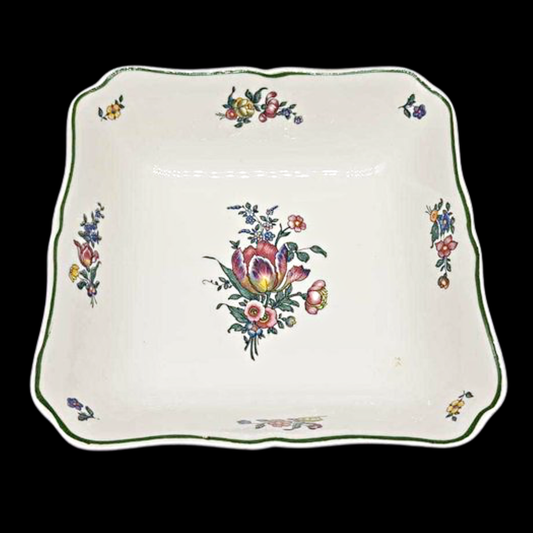 Villeroy & Boch Alt Strassburg: Schüssel, quadratisch - 19 x 19 cm Tulpe Glasurfehler Villeroy & Boch (7120687366281)