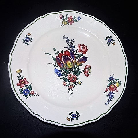 Villeroy & Boch Alt Strassburg: Speiseteller / flacher Teller - Tulpe 25 cm - gebraucht Villeroy & Boch (7120820338825)