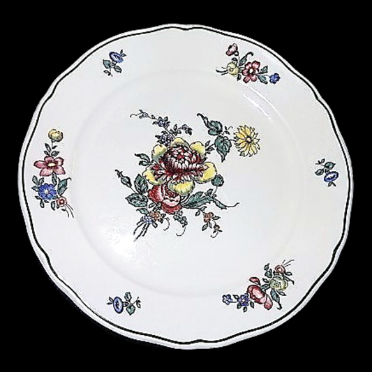 Villeroy & Boch Alt Strassburg: Speiseteller / flacher Teller - Strohblume 25 cm - gebraucht Villeroy & Boch (7120819847305)