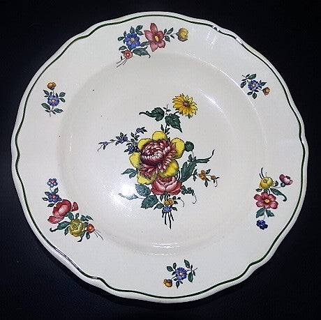 Villeroy & Boch Alt Strassburg: Suppenteller / tiefer Teller Strohblume Villeroy & Boch (7120772333705)