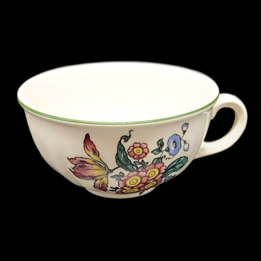 Villeroy & Boch Alt Strassburg: Teetasse / Tasse niedrig Blumenstrauß Villeroy & Boch (7120904028297)