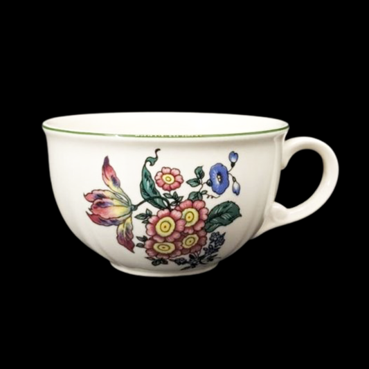 Villeroy & Boch Alt Strassburg: Teetasse / Tasse hoch Blumenstrauß Villeroy & Boch (7121008132233)