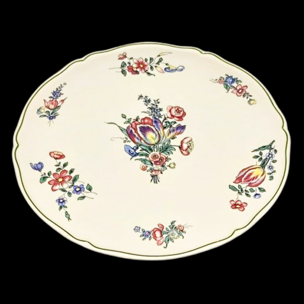 Villeroy & Boch Alt Strassburg: Tortenplatte / Kuchenplatte / runde Platte Tulpe Villeroy & Boch (7120813097097)