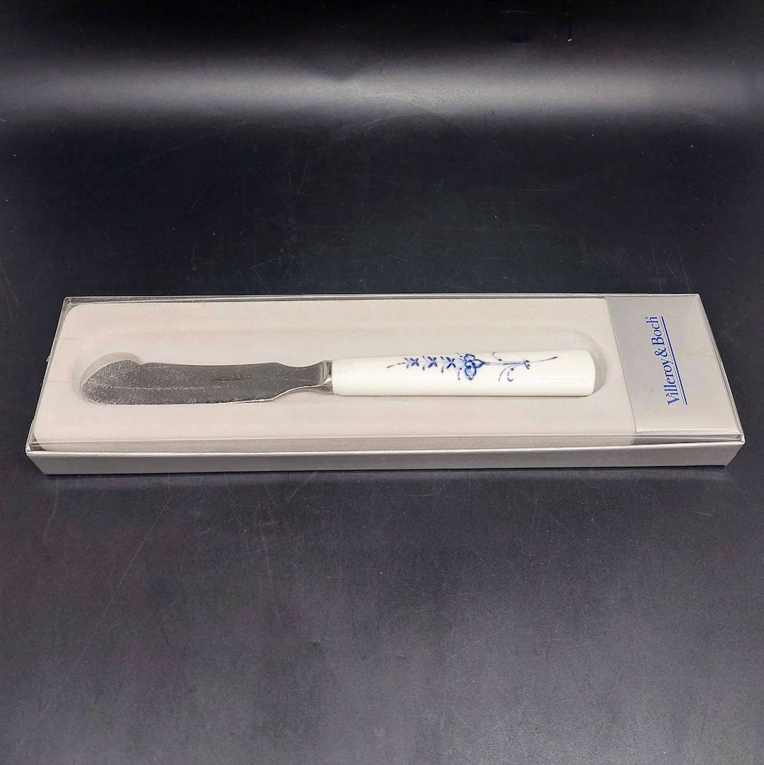 Villeroy & Boch Alt Luxemburg: Buttermesser / Käsemesser in Originalverpackung Sarreguemines (7121093165193)